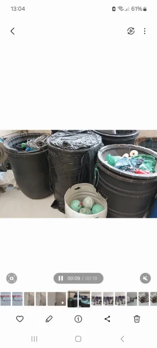 Material pesca profesional