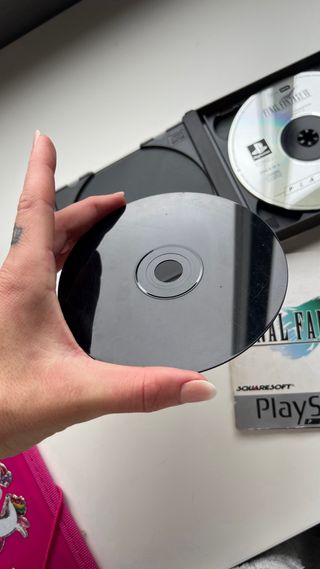 Final Fantasy VII PS1 Platinum PAL con manual