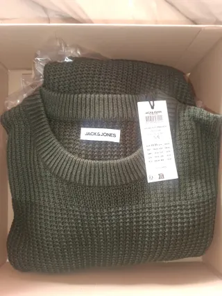 Jersey Jack & Jones Verde Talla L