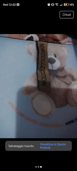 Camicia donna stampa orsetti