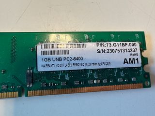 Apacer 1GB DDR2 PC2-6400 800MHz RAM