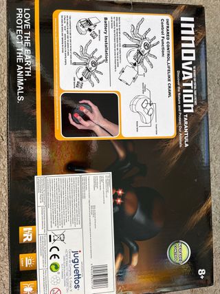 Juguete Tarantula teledirigido con luz y sonido