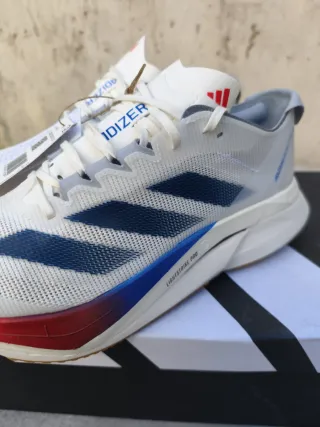 Adidas Adizero Boston 12 M Azul/Blanco