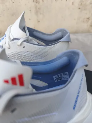 Adidas Adizero Boston 12 M Azul/Blanco