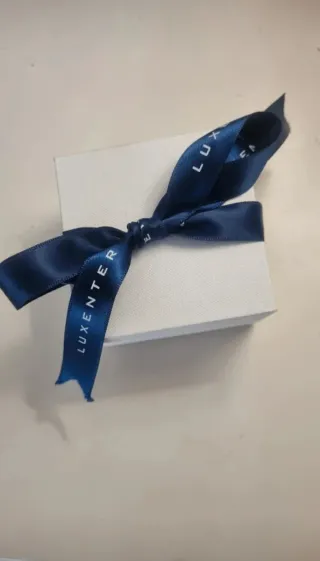 Pendientes Luxenter Perla y Piedras malvas