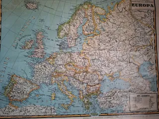 Mapa Antiguo Europa Paluzie Grande