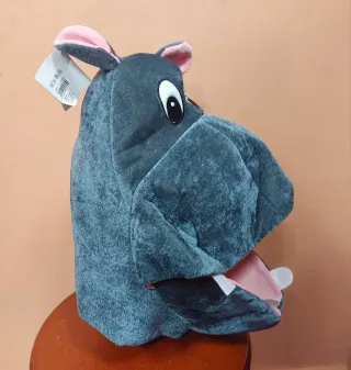 Gorro de disfraz de hipopótamo
