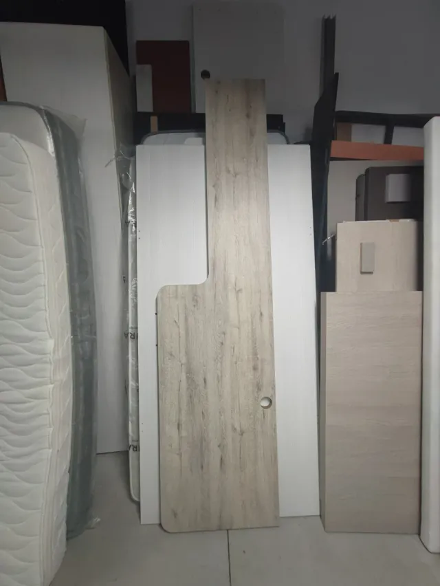 Mesa de estudio madera 58 x 228.5 cm