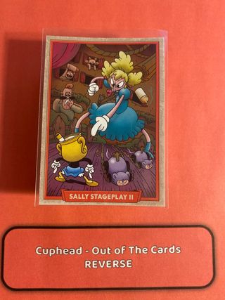 Carta Cuphead Sally Stageplay II 48 Reverse