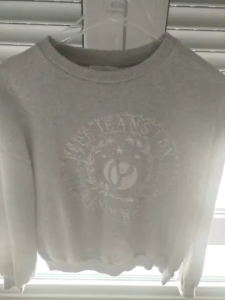 Sudadera Pepe Jeans Gris Mujer