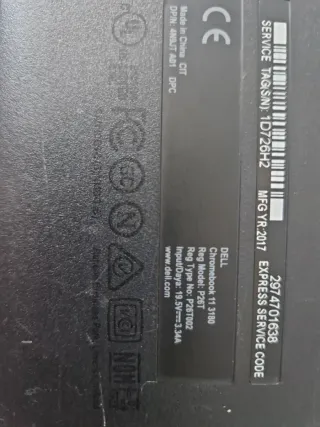 Portátil Dell Negro