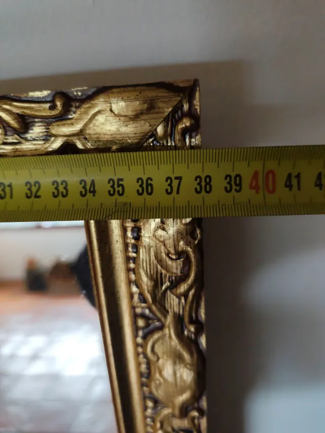 Espejo Barroco Dorado Madera