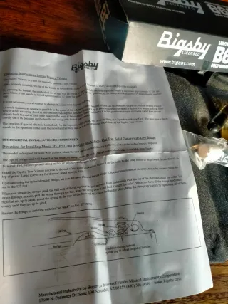 Bigsby B60 Gold Vibrato Kit