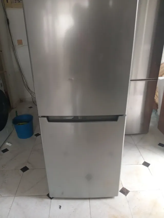 Frigorífico Balay plateado