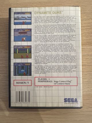 Dynamite Duke - Master System