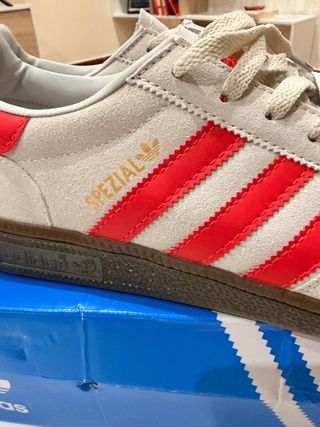 Spezial handball LT Beige/Rojo