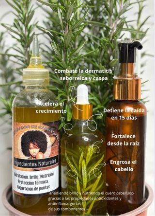 Aceite para Crecimiento Cabello - Natural
