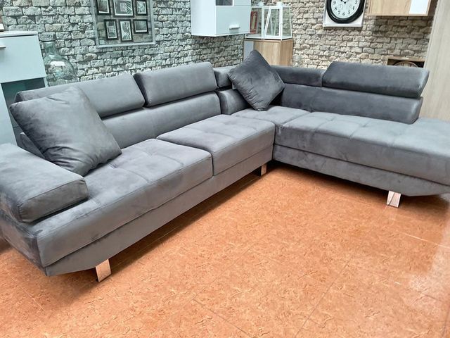 OFERTON DE SOFA CHAISE LONGUE CON RINCONERA