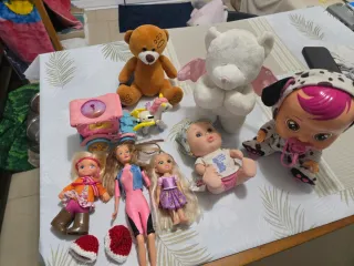 Muñeco Bebé Llorón y Cochecito,otra mullecas