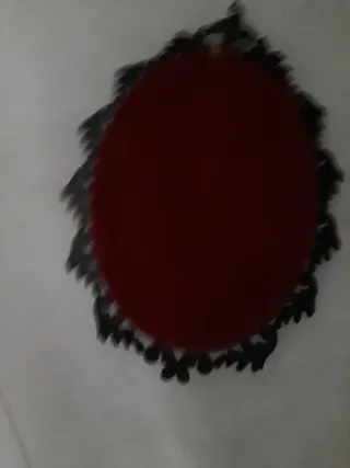 Crocefisso in ovale bronzo