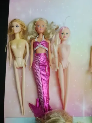 Lotto bambole vintage con Tecna Winx e bratz Cloe