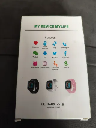 Smart Bracelet Negro