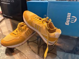 Zapatillas Deportivas Amarillas/mostaza