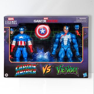 Marvel Legends Capitán América vs Venom