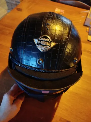 Casco Harley Davidson Custom Negro