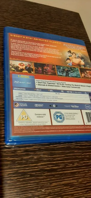 Blu-ray Wreck-It Ralph (Versión UK)