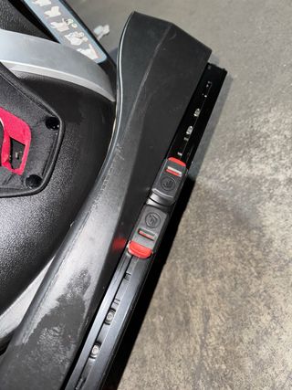 Silla de coche negra