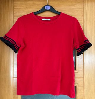 Camiseta Zara Roja