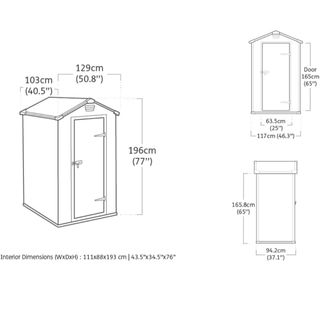 Caseta de jardin manor 4X3 KETER