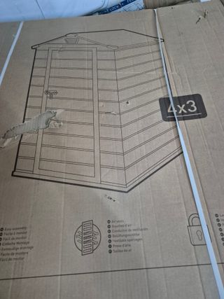 Caseta de jardin manor 4X3 KETER