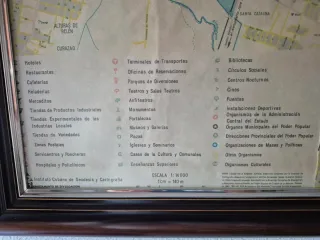 Cuadro Mapa Ciudad de La Habana