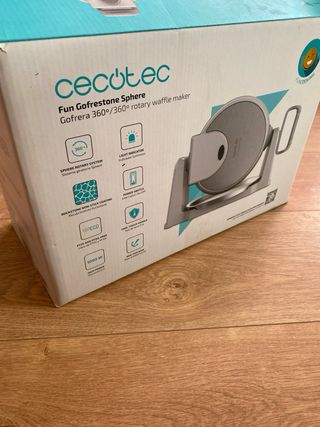 Gofrera Cecotec Fun Gofrestone Sphere