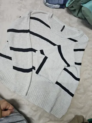 Saco de mujer a rayas