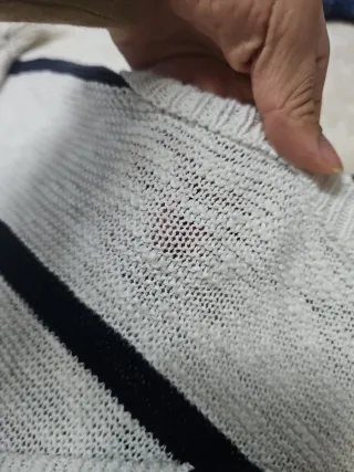 Saco de mujer a rayas