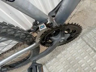 Bicicleta Rockrider 24 Plata