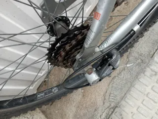 Bicicleta Rockrider 24 Plata