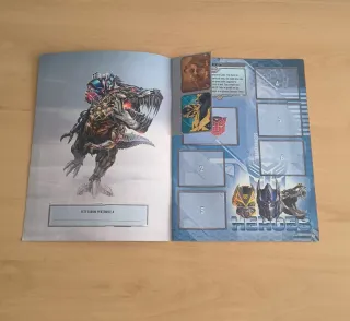 Álbum Cromos Transformers Sticker Album
