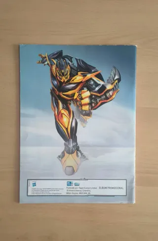 Álbum Cromos Transformers Sticker Album