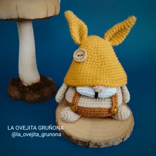 Conejo joyero Amigurumi Tejido