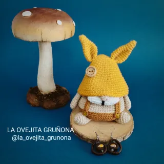 Conejo joyero Amigurumi Tejido