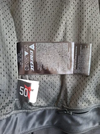 Chaqueta Moto Dainese Negra Carretera piel