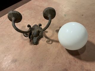 Apliques de pared de metal