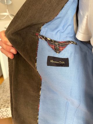 Americana Marrón Massimo Dutti Talla M