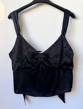 Top negro satinado & Other Stories