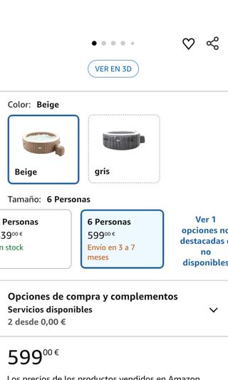 Spa hinchable de segunda mano INTEX