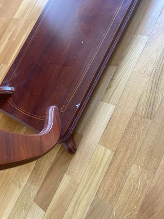 Mesa de centro madera y cristal